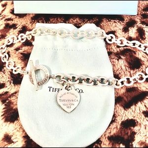 Tiffanys Heart Toggle Necklace